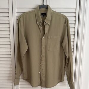 Club Monaco Men's Olive Shirt